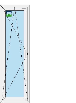 650x2000 rankena dešinėje