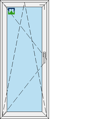 800x1950 rankena dešinėje