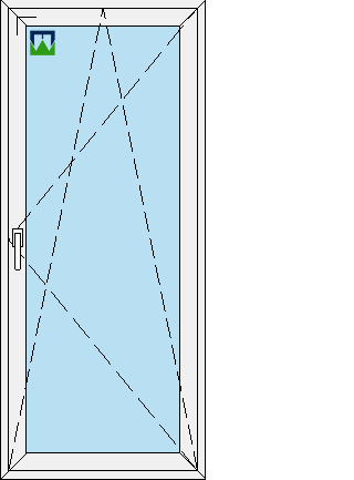 900x2100 rankena kairėje