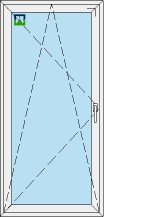 1000x2100 rankena dešinėje