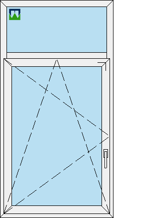 1100x2100 rankena dešinėje