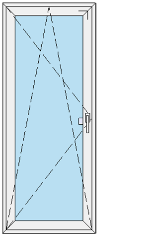 900x2300 rankena dešinėje